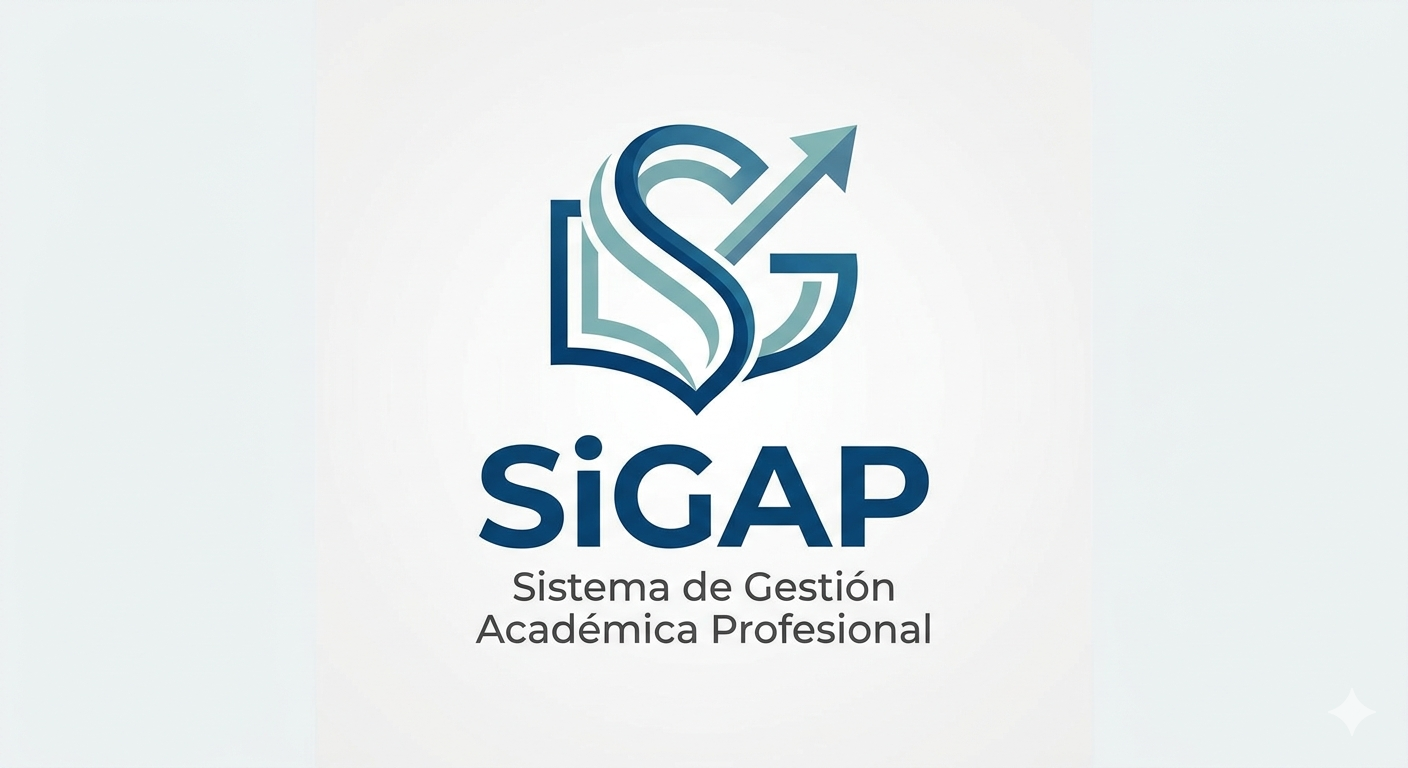 Logotipo del Sistema de Gestión Académica Profesional SiGAP